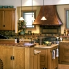 Craftsman Kitchen Hood with oak leaf motif