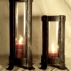 Candle Holders in Forged Steel by Archive Designs